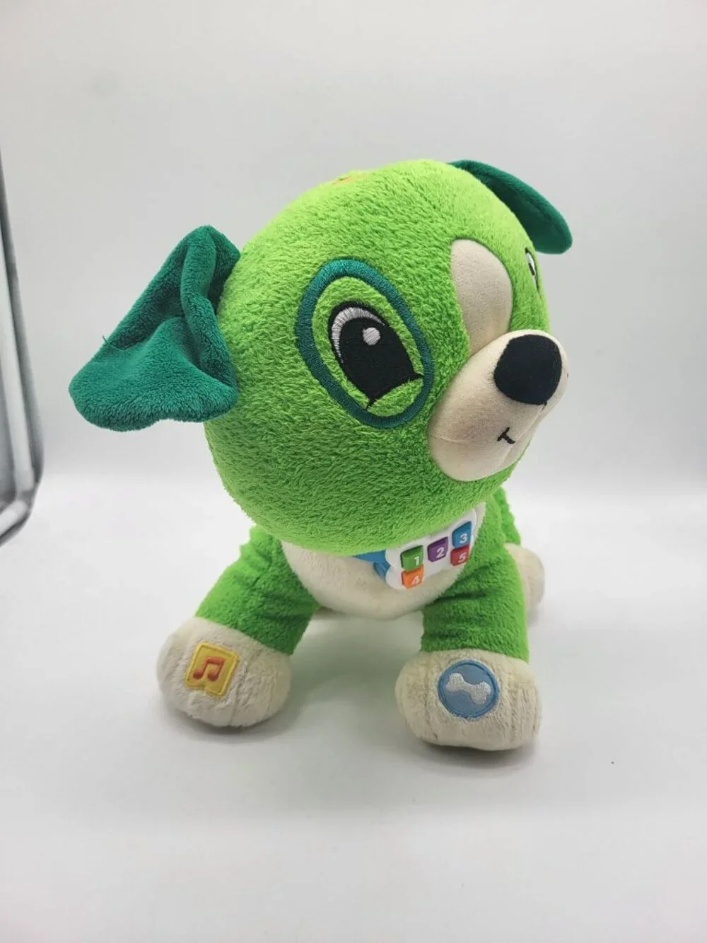Leap Frog Read With Me Scout Interactive Plush Dog Puppy Tested/Works